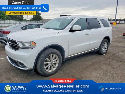 Used 2019 Dodge Durango SXT AWD/4WD image 1