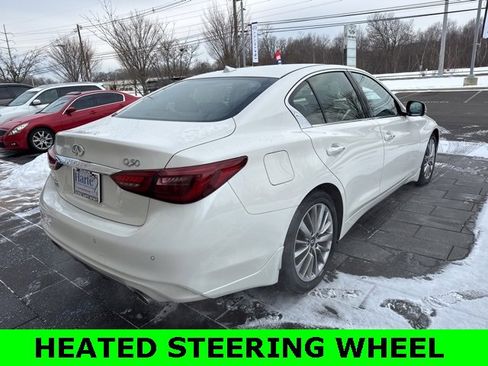 Certified 2022 INFINITI Q50 Luxe w/ Cargo Package image 7