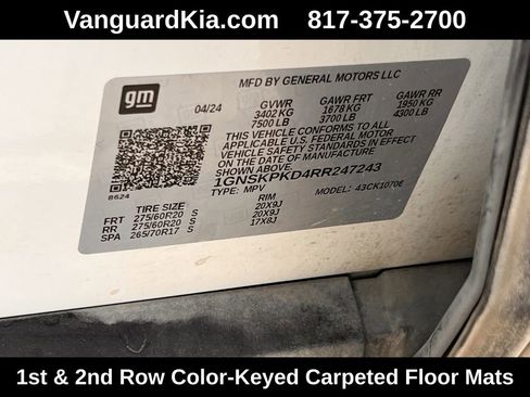 Used 2024 Chevrolet Tahoe Z71 w/ Z71 Off-Road Package image 37