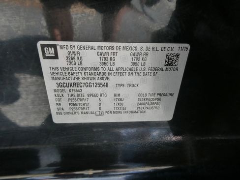 Used 2016 Chevrolet Silverado 1500 LT AWD/4WD image 10