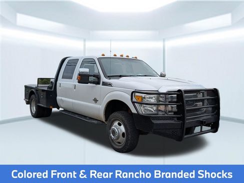 Used 2015 Ford F350 Lariat w/ Lariat Ultimate Package AWD/4WD image 7