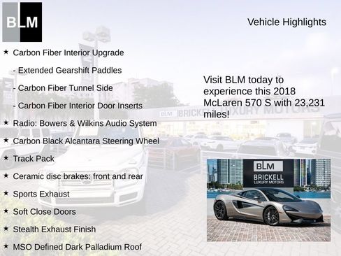Used 2018 McLaren 570S Coupe RWD image 5