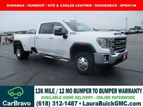 Used 2022 GMC Sierra 3500 SLT w/ SLT Convenience Package AWD/4WD image 1