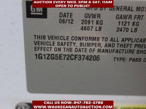 Used 2012 Chevrolet Malibu LTZ FWD image 10