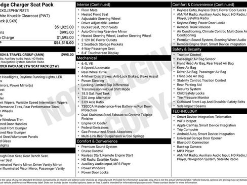 Used 2023 Dodge Charger Scat Pack w/ Navigation & Travel Group image 3