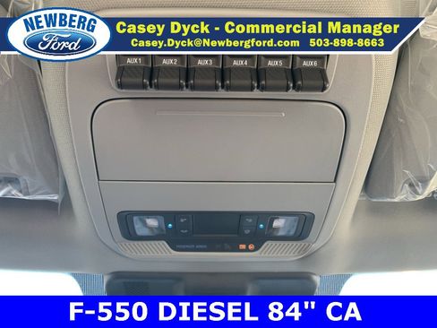 New 2024 Ford F550 4x4 Regular Cab Super Duty image 16