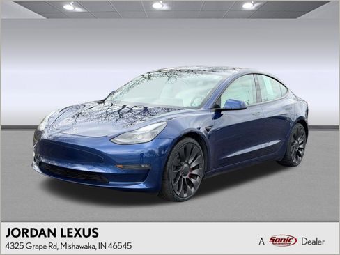 Used 2021 Tesla Model 3 Performance image 1