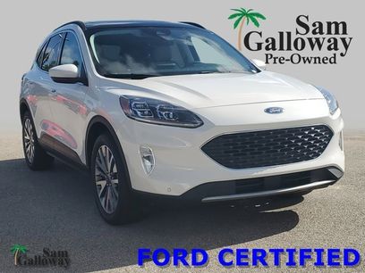 Certified 2022 Ford Escape Titanium w/ Class II Trailer Tow Package