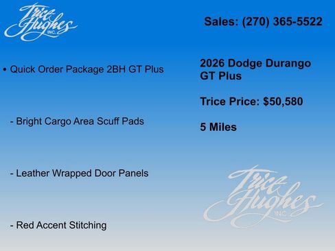 New 2026 Dodge Durango GT AWD/4WD image 4
