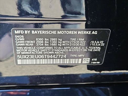 New 2026 BMW X5 xDrive40i w/ M Sport Package AWD/4WD image 19