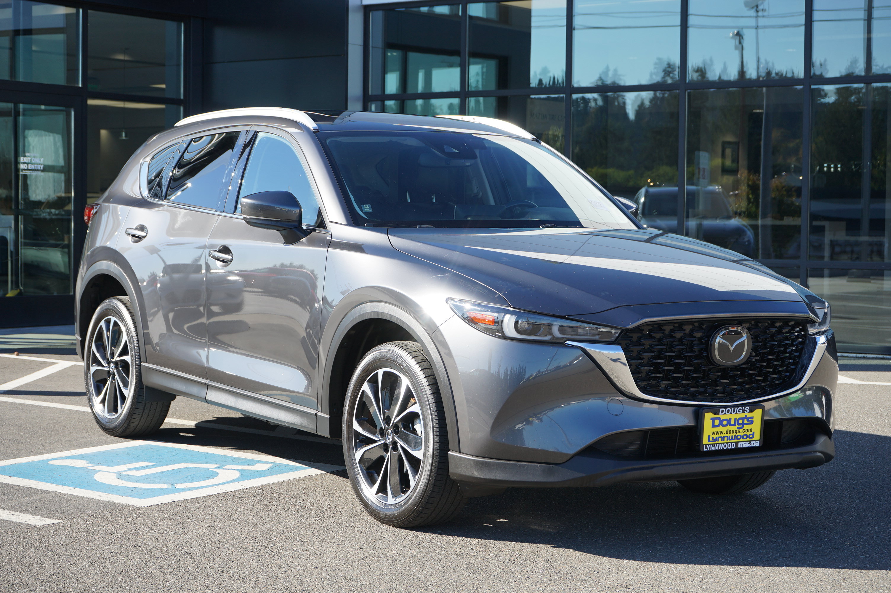 Used 2022 MAZDA CX-5 AWD 2.5 S w/ Premium Package image 1