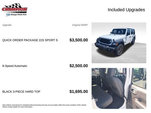 Used 2024 Jeep Wrangler Unlimited Sport AWD/4WD image 7