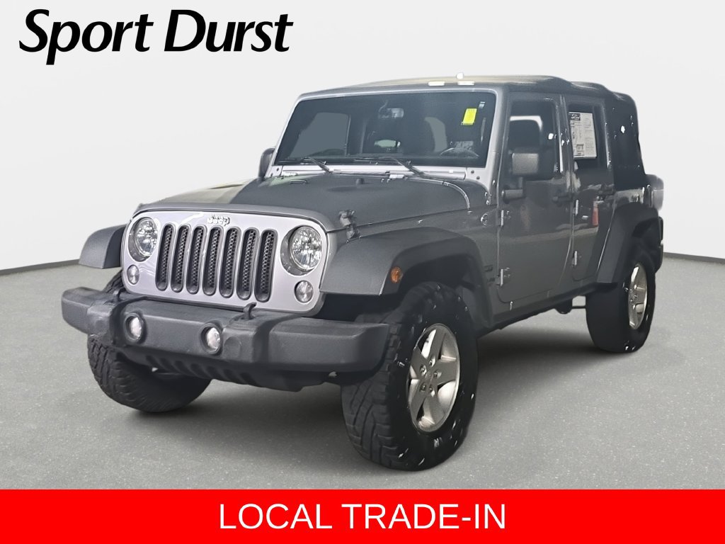 Used 2015 Jeep Wrangler Unlimited Sport w/ Quick Order Package 24S AWD/4WD image 1