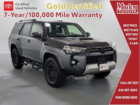 Certified 2022 Toyota 4Runner TRD Off-Road Premium w/ TRD Black Wheel Package (TMS) AWD/4WD image 1