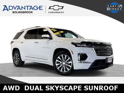 Certified 2023 Chevrolet Traverse Premier w/ LPO, Floor Liner Package image 1