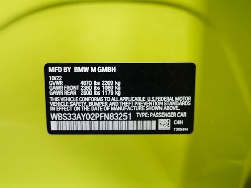 Used 2023 BMW M3 Competition image 15