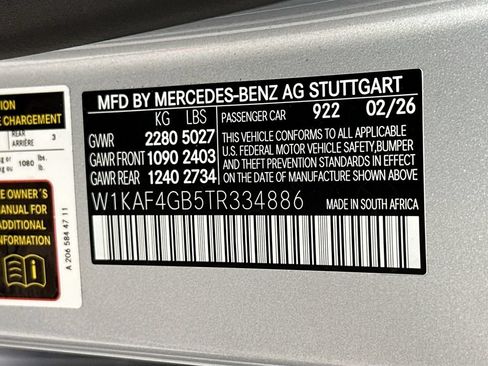 Certified 2026 Mercedes-Benz C 300 Sedan image 32
