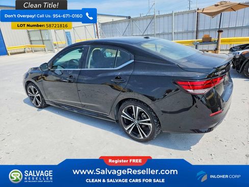 Used 2022 Nissan Sentra SR w/ Trunk Package FWD image 3