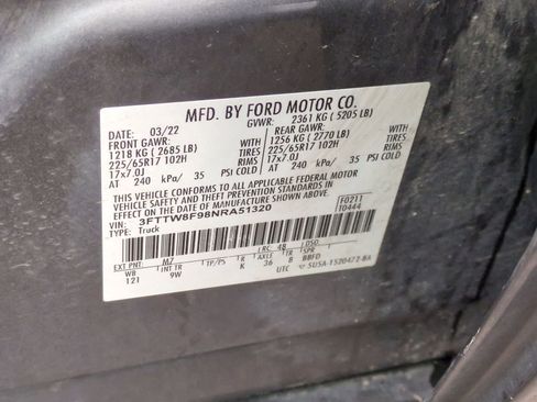 Used 2022 Ford Maverick XL w/ Equipment Group 100A Standard AWD/4WD image 34
