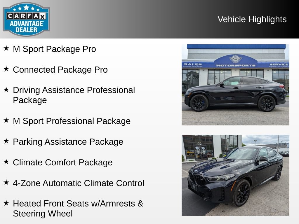 Used 2025 BMW X6 M60i AWD/4WD image 4