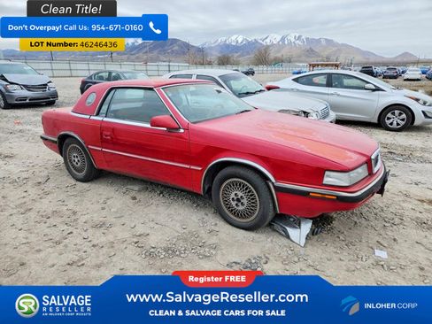 Used 1989 Chrysler TC by Maserati FWD image 5