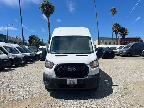 Used 2023 Ford Transit 350 148 High Roof Extended w/ Fleet Safety Package RWD image 2