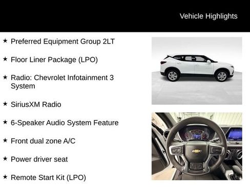 Used 2021 Chevrolet Blazer LT w/ LPO, Floor Liner Package image 17