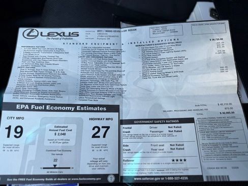 Used 2011 Lexus ES 350 FWD image 30