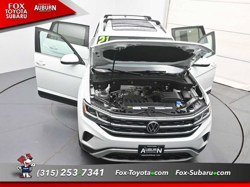 Used 2021 Volkswagen Atlas SE w/ Panoramic Sunroof Package AWD/4WD image 42