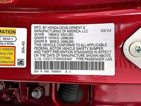 Used 2024 Honda Accord EX image 6