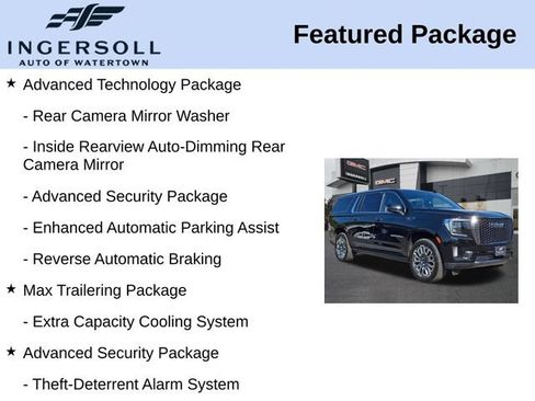 Used 2024 GMC Yukon XL Denali Ultimate w/ LPO, Floor Liner Package AWD/4WD image 15