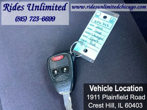 Used 2013 Jeep Wrangler Sport AWD/4WD image 29