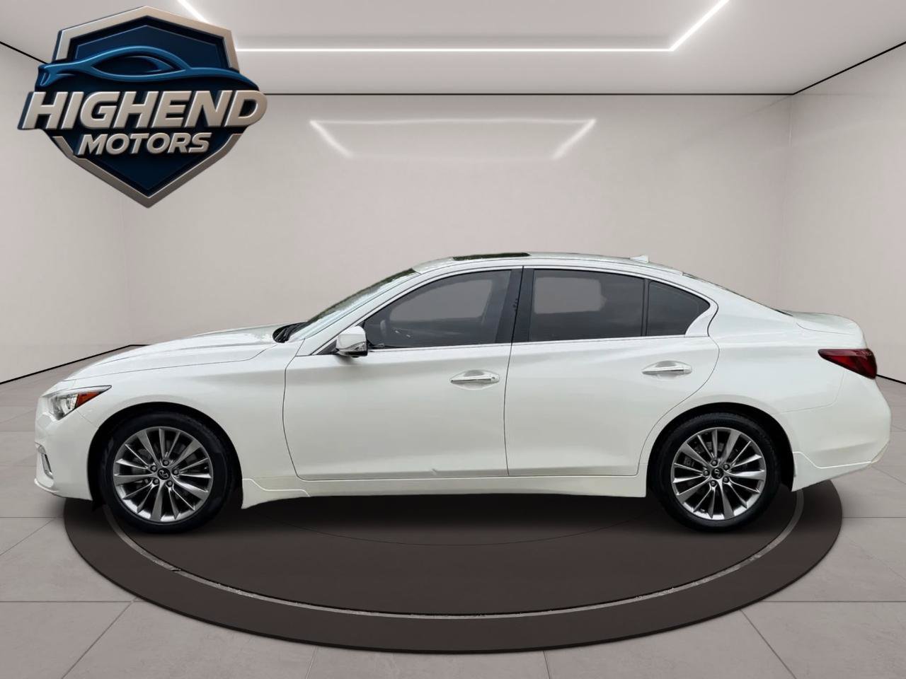 Used 2023 INFINITI Q50 Luxe w/ Cargo Package AWD/4WD image 3