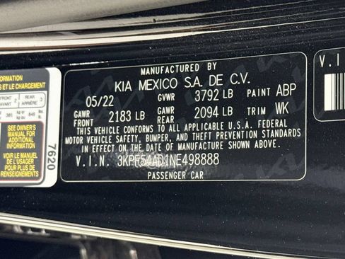 Used 2022 Kia Forte GT-Line w/ GT-Line Technology Package FWD image 31