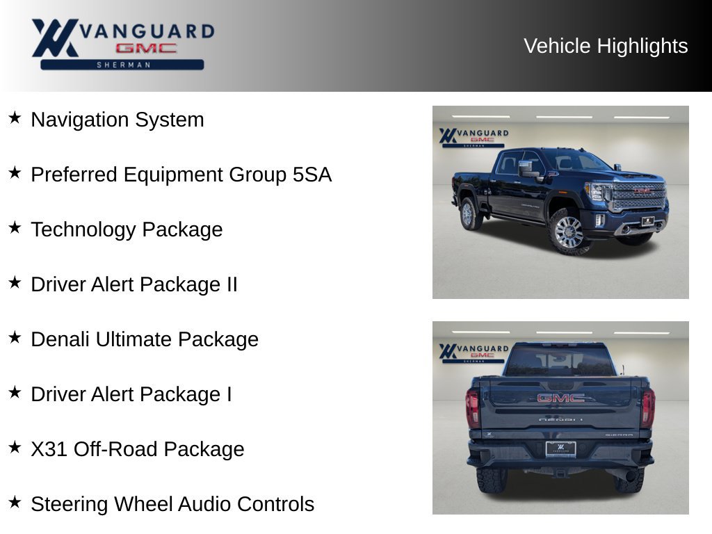 Used 2023 GMC Sierra 2500 Denali w/ Denali Ultimate Package AWD/4WD image 11