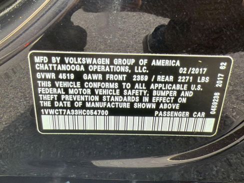 Used 2017 Volkswagen Passat 1.8T SEL Premium FWD image 18