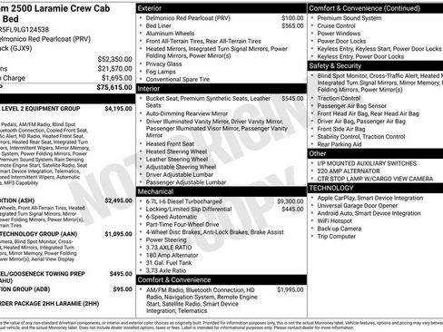 Used 2020 RAM 2500 Laramie image 11