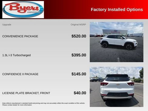 Used 2022 Chevrolet TrailBlazer LT w/ Convenience Package FWD image 10