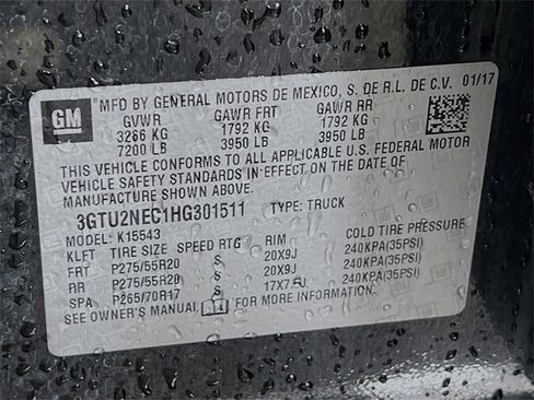 Used 2017 GMC Sierra 1500 SLT w/ SLT Premium Package image 11