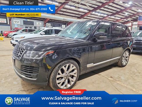 Used 2019 Land Rover Range Rover HSE AWD/4WD image 1