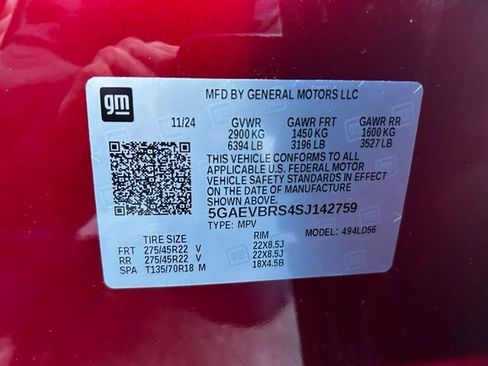 New 2025 Buick Enclave Sport Touring w/ Power Package image 9