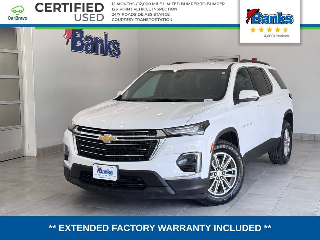 Certified 2023 Chevrolet Traverse LT AWD/4WD image 1