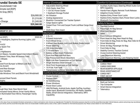 Used 2025 Hyundai Sonata SE image 31