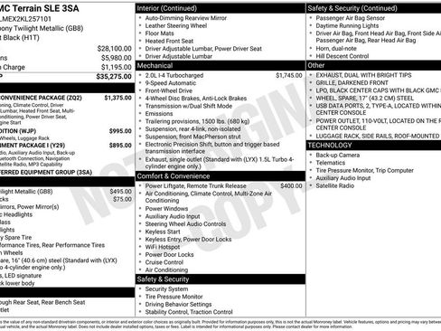 Used 2019 GMC Terrain SLE w/ Driver Convenience Package FWD image 25