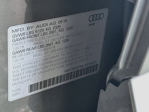 Used 2020 Audi Q3 2.0T Premium Plus w/ Premium Plus Package AWD/4WD image 12