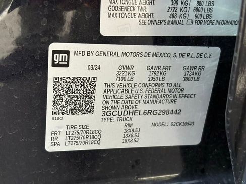 Used 2024 Chevrolet Silverado 1500 ZR2 w/ Technology Package image 21