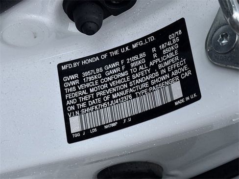 Used 2018 Honda Civic EX image 29