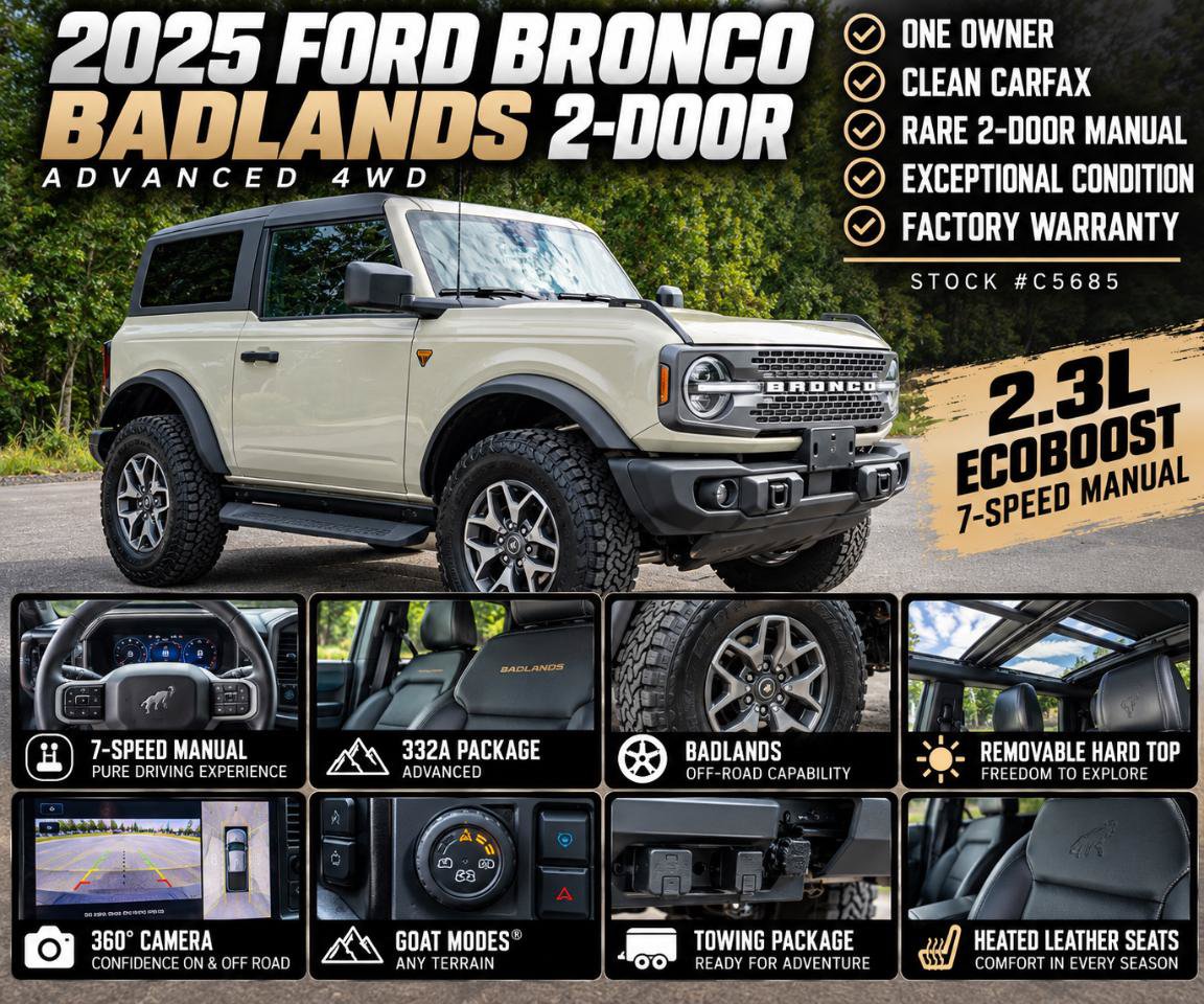 Used 2025 Ford Bronco Badlands AWD/4WD image 9