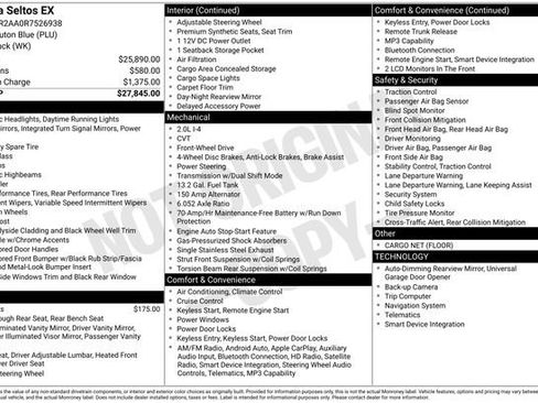Used 2024 Kia Seltos EX FWD image 19