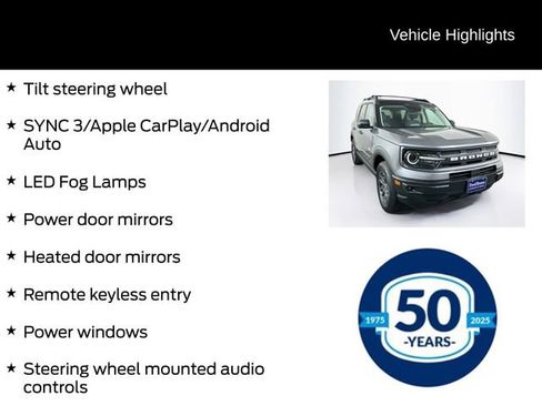 Used 2023 Ford Bronco Sport Big Bend w/ Convenience Package AWD/4WD image 21